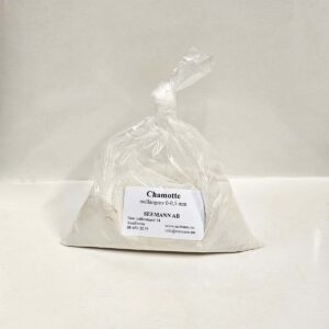 Chamotte mellan vit